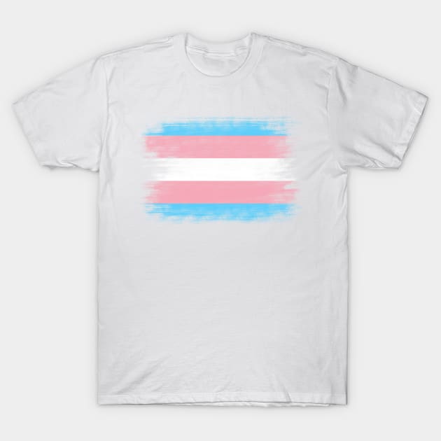 Transgender flag T-Shirt by Alyen